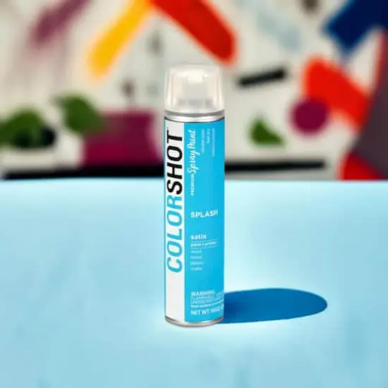 COLORSHOT&reg; Premium Satin Spray Paint Splash {1}