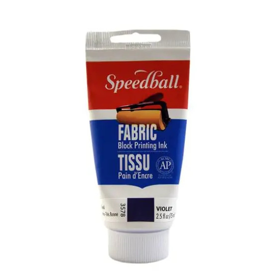 Speedball&reg; Fabric Block Printing Ink, 2.5oz. Violet {1}