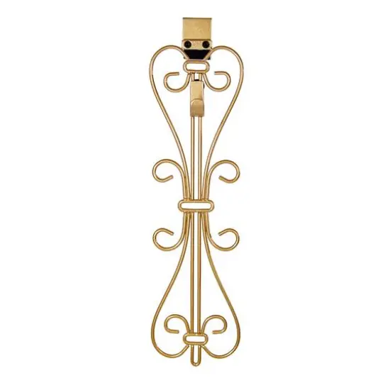 Village Lighting Adjustable Elegant Wreath Hanger Gold {4}