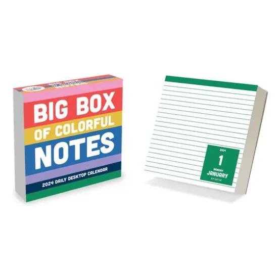 TF Publishing 2024 Big Box of Notes Daily Desktop Calendar {1}