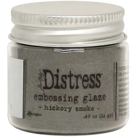 Tim Holtz Distress&reg; Embossing Glaze Hickory Smoke {1}