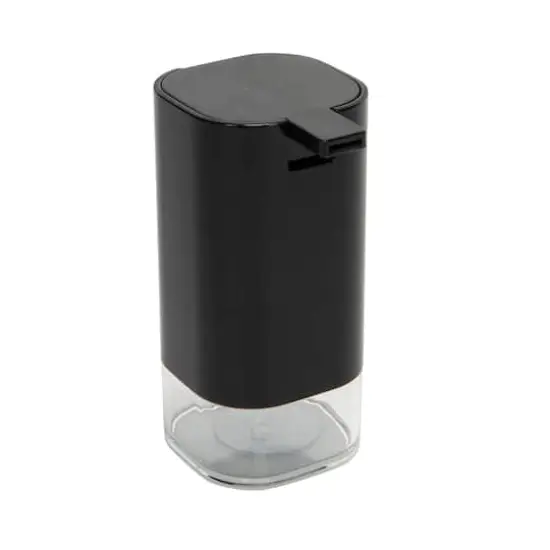 Bath Bliss Acrylic Soap Dispenser Black {1}