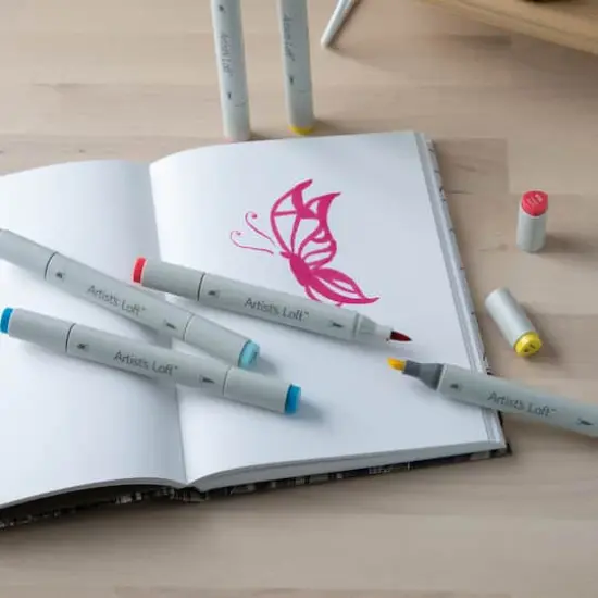 Bright Primaries Sketch Markers by Artist's Loft&trade; {3}