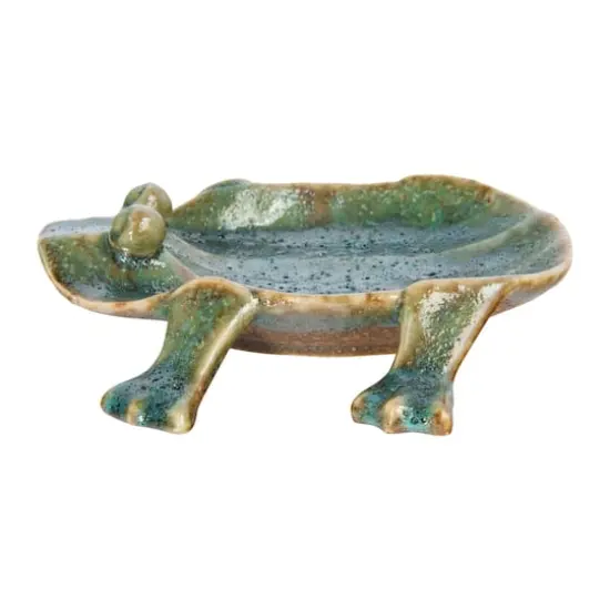 Hello Honey&reg; Green Glazed Footed Frog Dish {7}