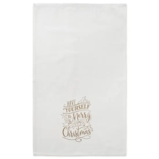 DII&reg; Assorted Merry Little Christmas Dishtowel Set {5}
