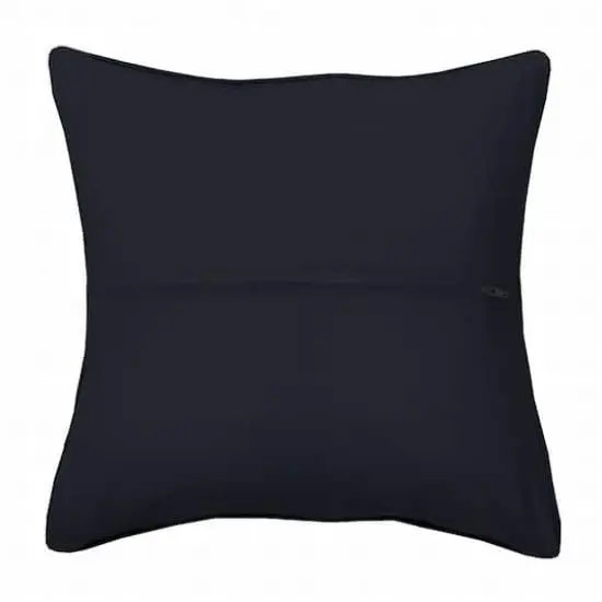 Orchidea Cushion Back with Zipper Black {1}