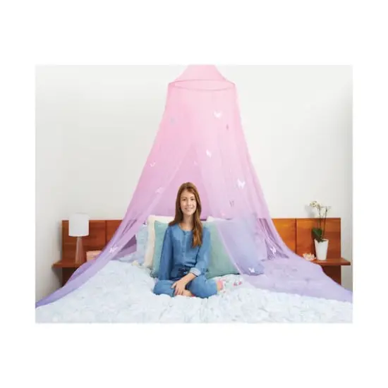 Make It Real 3C4G&reg; Butterfly Ombre Bed Canopy {5}