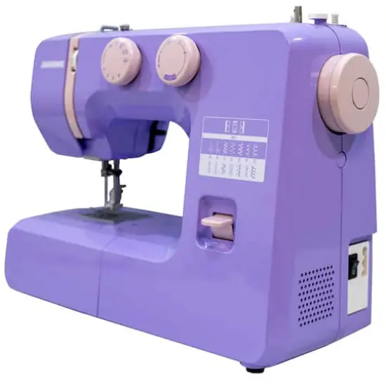 Janome Lovely Lilac Easy-to-Use Sewing Machine {4}