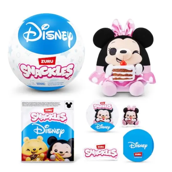 Snackles Disney&reg; 5" Plushie Blind Pack {8}
