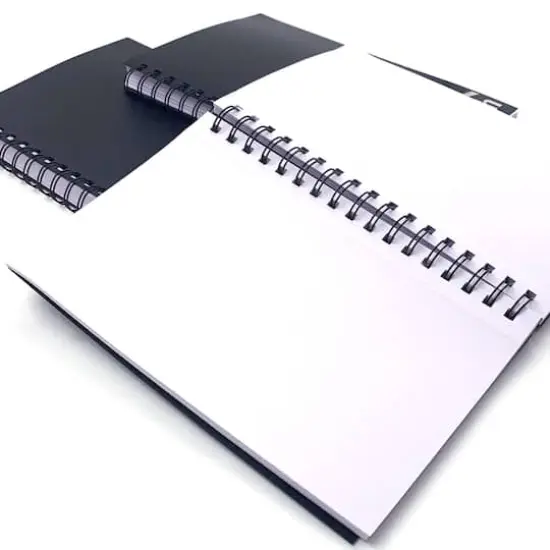 ArtSkills&reg; Black Spiral Sketchbook with Perforated Pages, 9" x 12" {3}