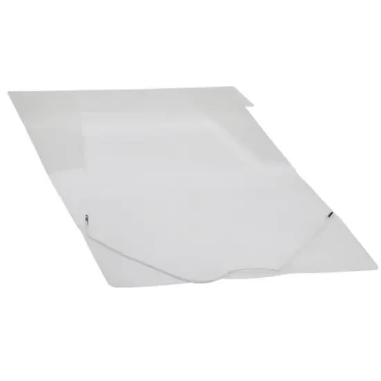 JAM Paper Action Case 9.875" x 15.25" Plastic Portfolio Legal Booklet Clear {5}