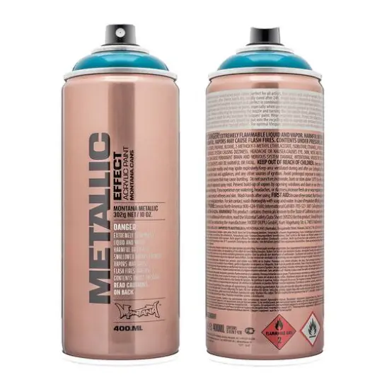 Montana&trade; Cans Metallic Effect Spray Paint, 400mL Caribbean {1}