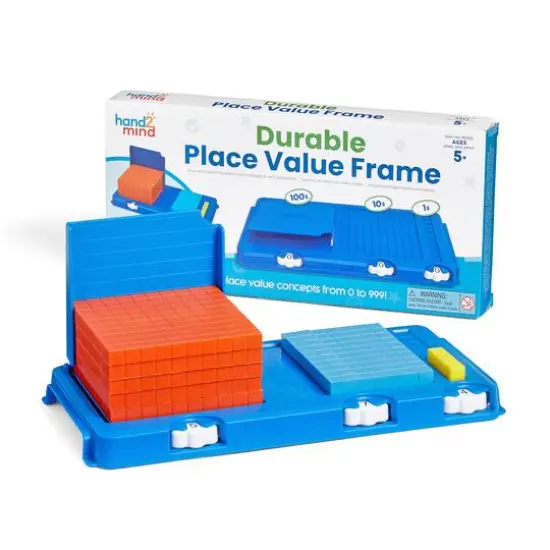 hand2mind Durable Place Value Frame, 1ct. {5}