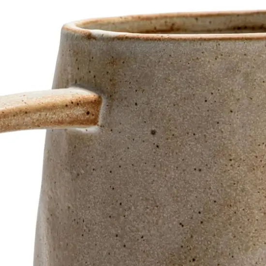 Hello Honey&reg; 2.5qt. Cream Reactive Glaze Stoneware Pitcher {9}