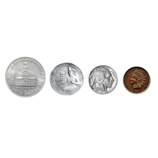 USA Four Most Famous Coins {4}