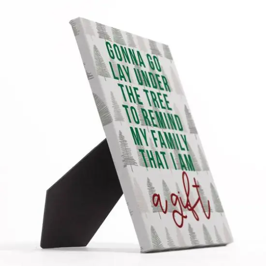 I Am A Gift 8x10 Tabletop Canvas {3}