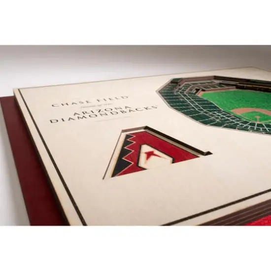 MLB Team 5-Layer StadiumView Wall Art Arizona Diamondbacks {6}