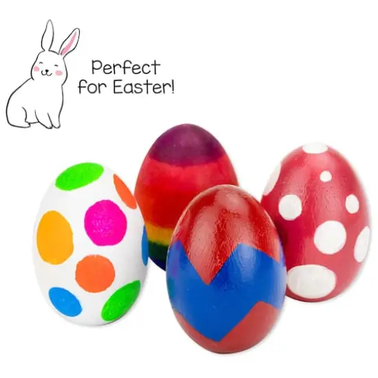Hygloss&reg; 2.5" Wooden Eggs, 3ct. {8}