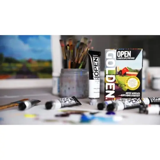 Golden&reg; OPEN Slow-Drying Acrylics Landscape Set {8}