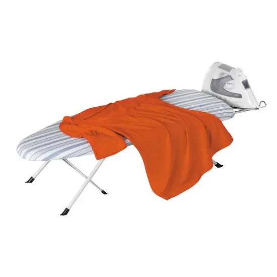 Honey Can Do Foldable Tabletop Ironing Board with Iron Rest {4}