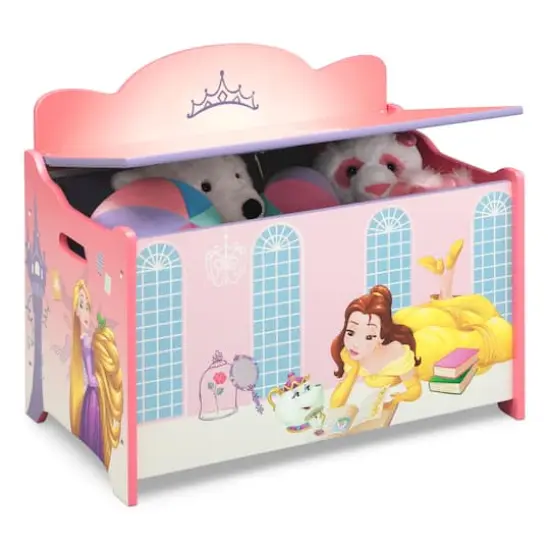 Delta Children Disney&reg; Princess Deluxe Toy Box {3}