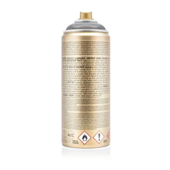 Montana&trade; Cans GOLD Transparent Spray Paint, 400mL T9000 Transparent Black {6}