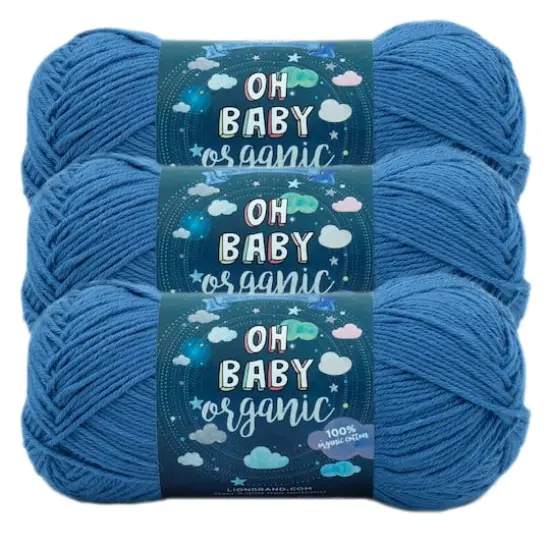 3 Pack Lion Brand&reg; Oh Baby&reg; Yarn Denim {1}