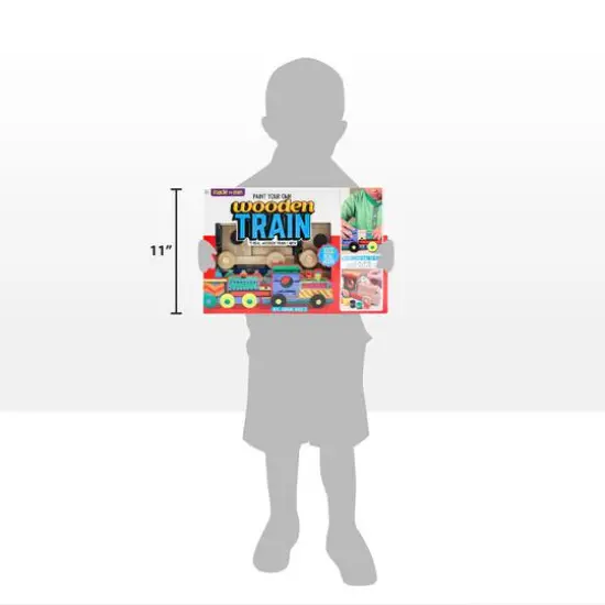 Made by Me&reg; Paint Your Own Wooden Train {14}