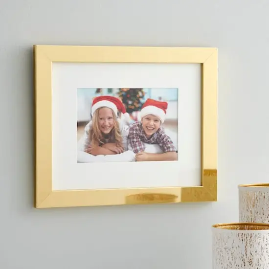 Gold Metallic Belmont Frame with Mat by Studio D&eacute;cor&reg; {3}