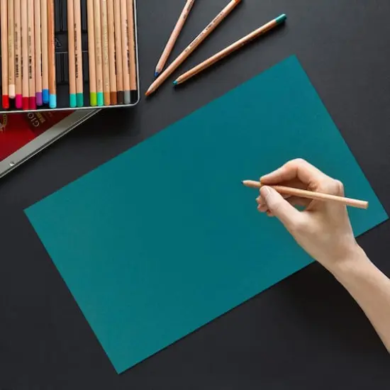 JAM Paper Matte 8.5" x 14" 28lb. Paper, 50 Sheets Teal {4}