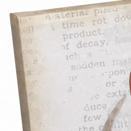 Oh Deer Christmas Here Canvas Wall Art {4}