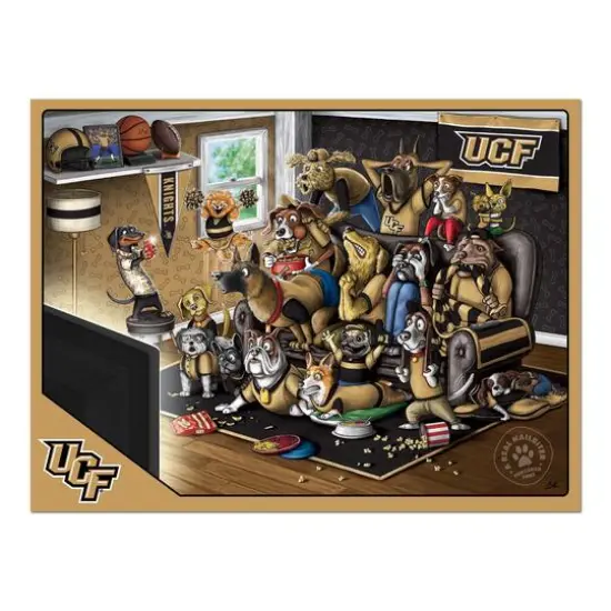 College Football Purebred Fans A Real Nailbiter 500 Piece Puzzle Central Florida Knights {5}