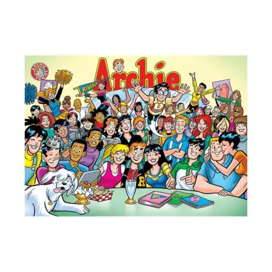 Archie Comics&reg; The Gang at Pop's 1000 Piece Puzzle {3}