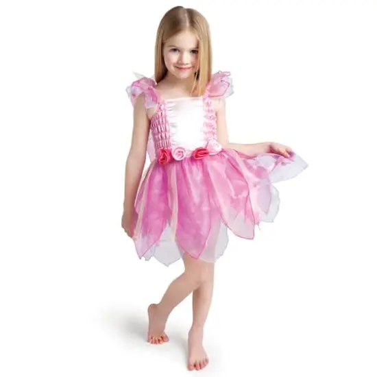 Small Pink & White Princess Fairy Toddler Costume {1}