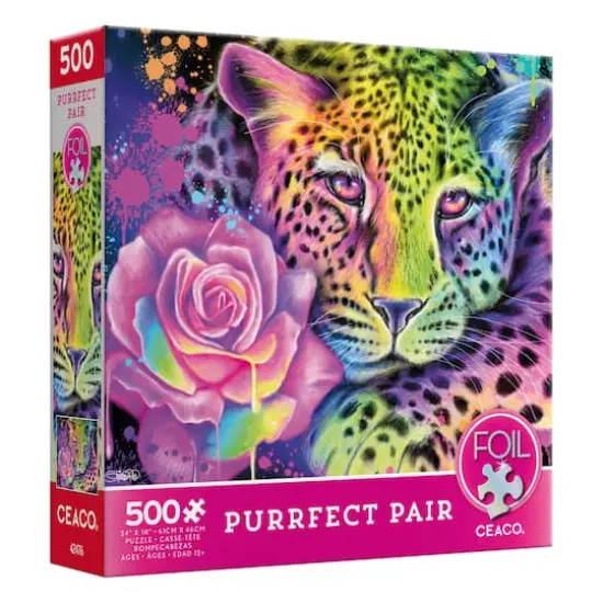 Assorted Foil 500 Piece Puzzle {12}