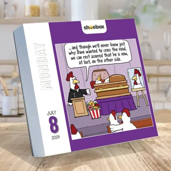 TF Publishing 2024 Shoebox Daily Desktop Calendar {3}