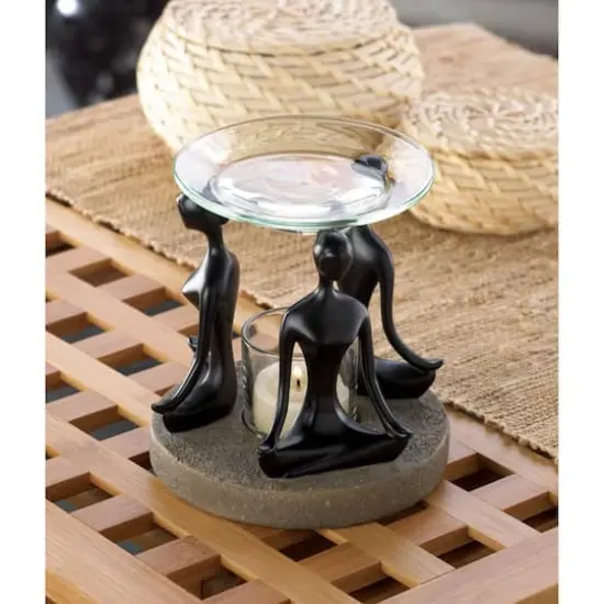 5" Namaste Yoga Triad Candle Oil Warmer {3}
