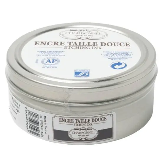 Charbonnel Etching Ink, 200mL Raw Umber {1}