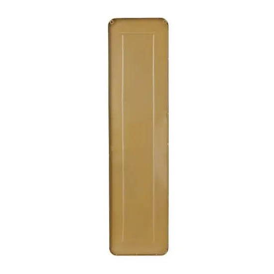Gold Metal Wall Mirror with Thin Frame 12" x 2" x 48" {5}