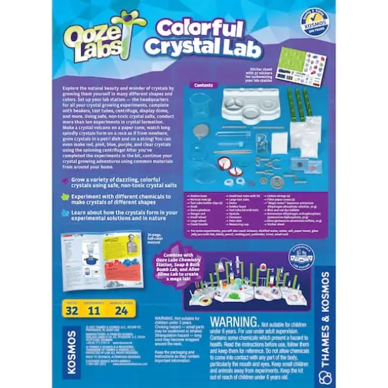 Thames & Kosmos Ooze Labs Colorful Crystal Lab {5}