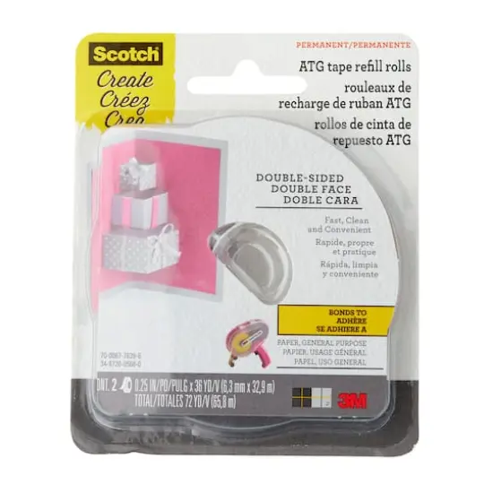 Scotch&reg; Advanced Tape Glider Refills, General Purpose {1}