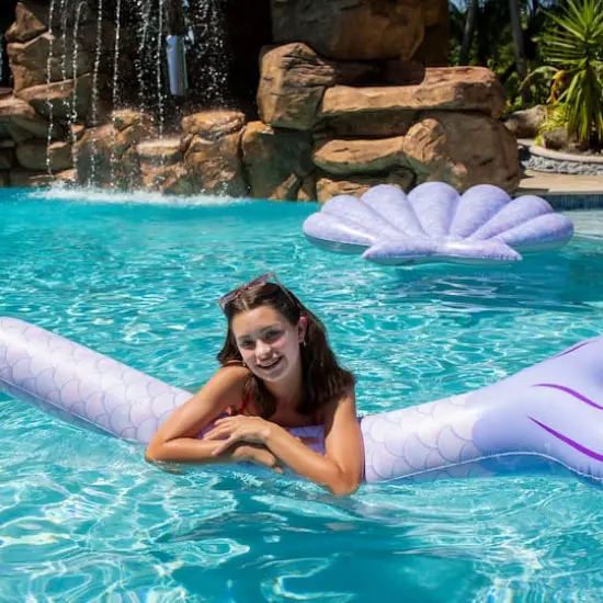 PoolCandy Mermaid Collection 72" Mermaid Tail Super Noodle {4}