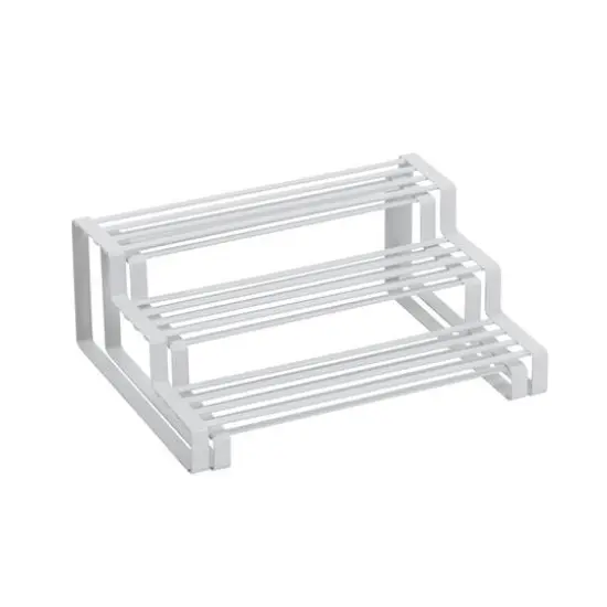Honey Can Do White 3 Tier Expandable Spice Rack {5}