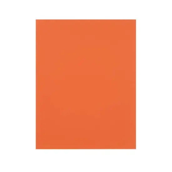 8.5" x 11" 65lb. Cardstock Paper Pack by Recollections&trade;, 50 Sheets Tangerine {4}
