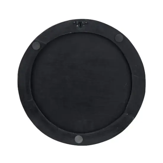 CosmoLiving by Cosmopolitan Set of 3 Black MDF Contemporary Wall Decor, 24" x 24" {5}