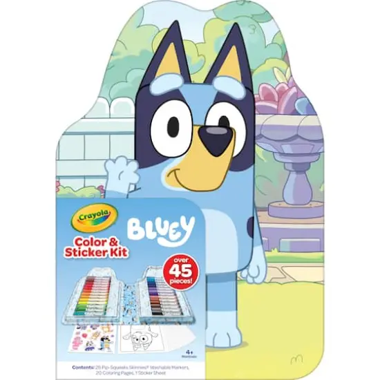 Crayola&reg; Bluey Color & Sticker Kit {1}