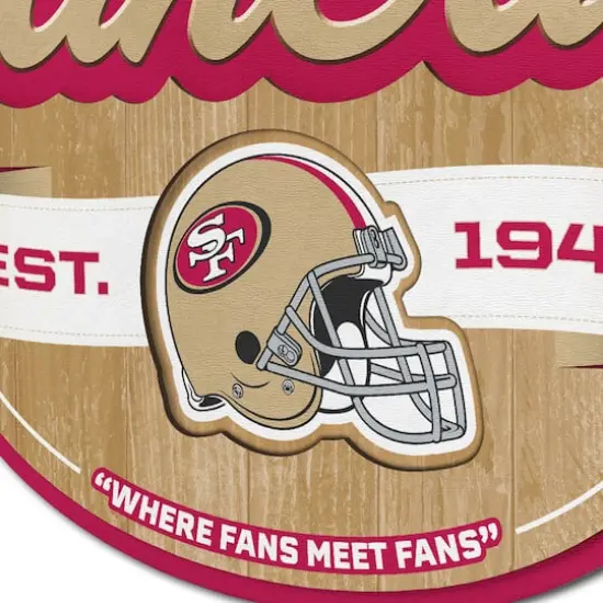 NFL Fan Cave Sign San Francisco 49ers {5}