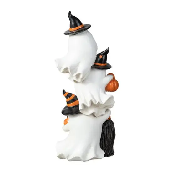 Glitzhome&reg; 13" Halloween Stacked Ghost Table D&eacute;cor {8}