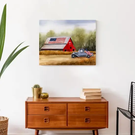 Country Barn Canvas Wall Art {5}