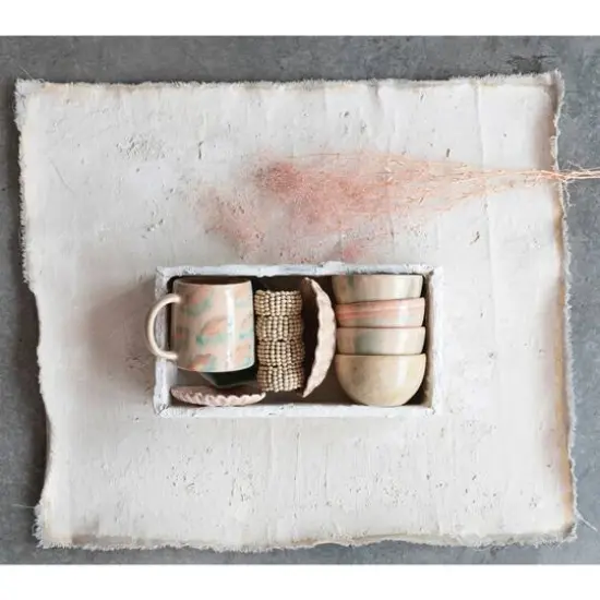 Hello Honey&reg; Mango Wood Bead Napkin Rings, 4ct. {5}